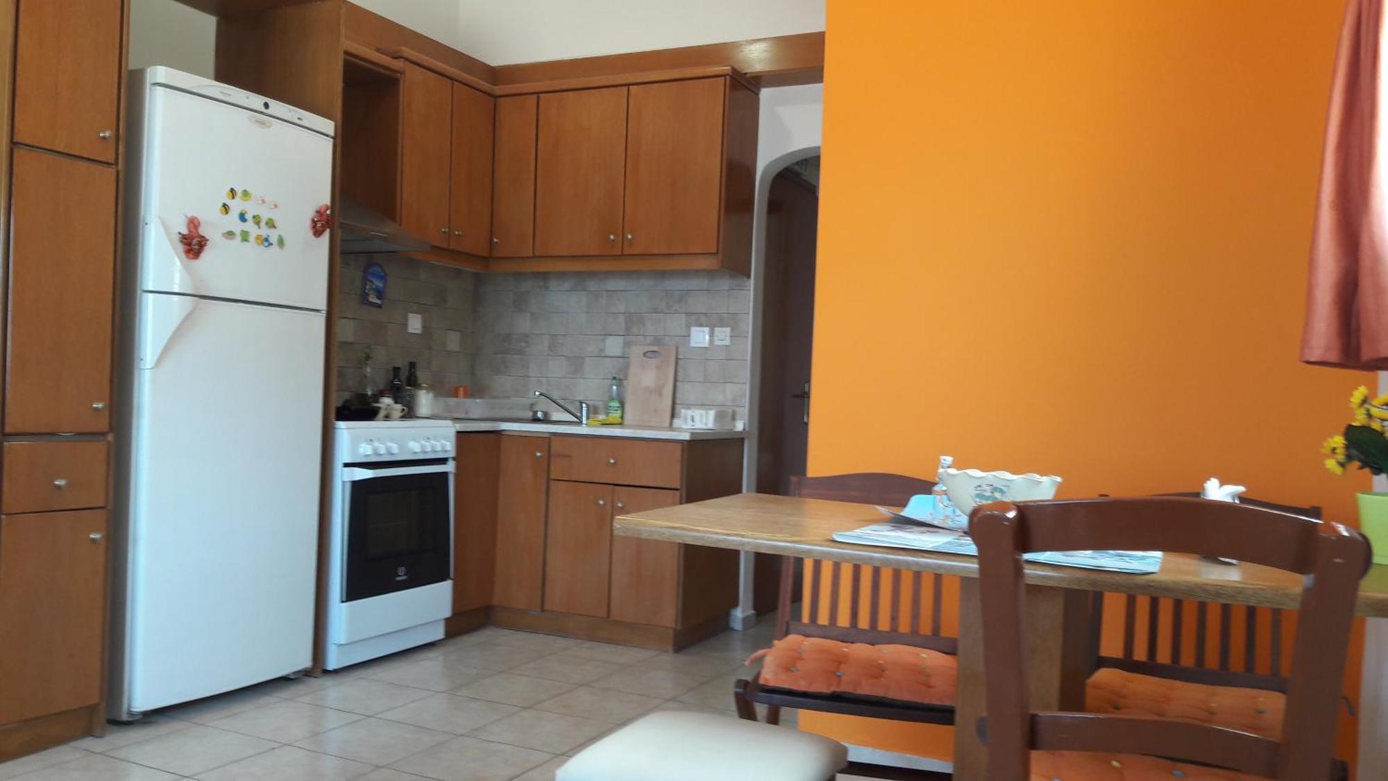 Orange Fodele Leilighet Rom bilde